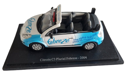 C3 pluriel miniature Febreze 1/43 éme Tour de France Année 2004