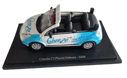 C3 pluriel miniature Febreze 1/43 éme Tour de France Année 2004