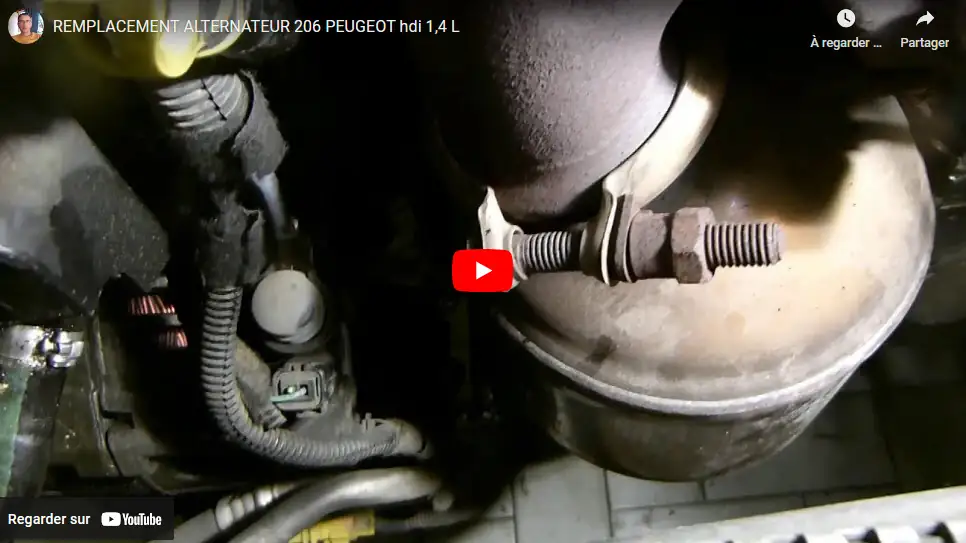 Comment remplacer l&rsquo;alternateur C3 Pluriel