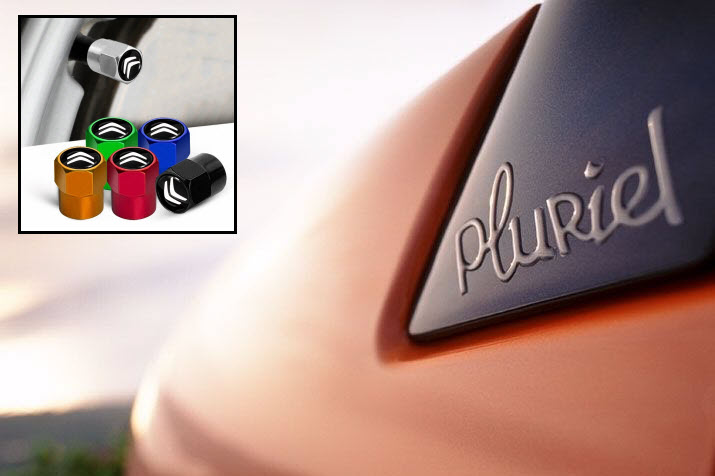 Lot De 4 Bouchons De Valve Pour Pneus Citroën C3 Pluriel - Anti-poussière, Protection Valve - Noir, Installation Facile Sans Outils