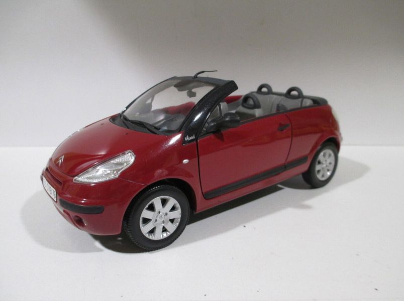 C3 pluriel cabriolet Rouge 1/18 