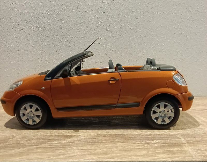 CITROËN C3 Pluriel Orange au 1/18 NOREV 