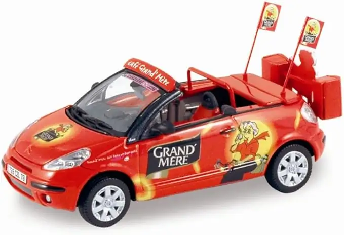 C3 Pluriel Café Grand Mère 1/43 éme Norev