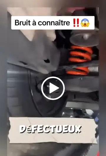 Tuto vidéo 12 bruits à connaître des pièces auto endommagé !