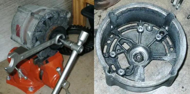 Réfection partielle d&rsquo;un alternateur auto