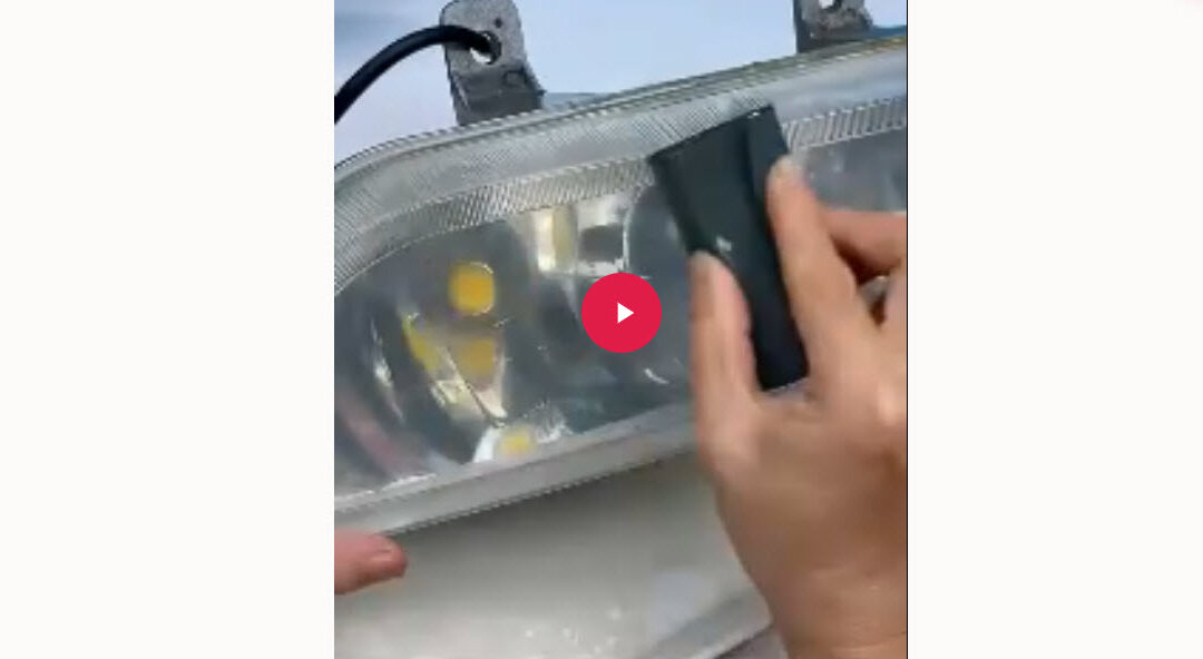 Rénover ses phares à la VAPEUR